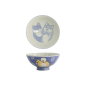 Preview: Tokyo Design Studio Rice Bowl Kawaii Shiba-Dog Blue, Porcelain, Ø 14.5 × 6.5 cm, 500 ml