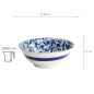 Preview: TDS, Bowl, Japan Flower,  Ø 19 x 7.5 cm 1000 ml, Item No. 2099