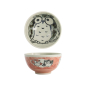 Preview: Tokyo Design Studio Rice Bowl Kawaii Owl Pink, Porcelain, Ø 16 × 8 cm, 600 ml