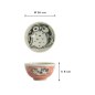Preview: Rice Bowl Kawaii Owl Pink, Porcelain, Ø 16 × 8 cm, 600 ml, Item No. 20995