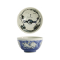 Preview: Tokyo Design Studio Reisschale Kawaii Cat Blau, Porzellan, Ø 16 × 8 cm, 600 ml