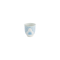 Preview: Mug Lily Flower Light Blue, Porcelain, Ø 7.8 × 8.2 cm, 250 ml, Item No. 21149