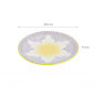 Preview: TDS, Plate, Lily Flower, Purple, Ø 20x3 cm - Item No: 21151