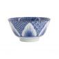 Preview: TDS, Small Tayo Bowl, Lily Flower , Blue, Ø 13.5x6.8 cm, 300 ml - Item No: 21160