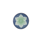 Preview: Tayo-Schale Lily Flower Blau, Porzellan, Ø 13,5 × 6,8 cm, 300 ml, Art.-Nr. 21160