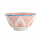 Preview: TDS, Small Tayo Bowl, Lily Flower , Red, Ø 13.5x6.8 cm, 300 ml - Item No: 21161