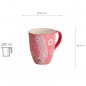 Preview: Red Kawaii Flower Mug W/Giftbox at g-HoReCa (picture 4 of 4)