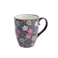Preview: Schwarz Kawaii Blume Tasse mit Geschenkbox bei g-HoReCa (Bild 2 von 2)