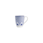 Preview: Mug Lily Flower Blue, Porcelain, Ø 8.8 × 10.5 cm, 350 ml, Item No. 21198