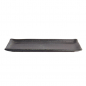 Preview: TDS, Rectangular Plate, Onyx Noir, 28.5 x 12.5 cm, Item No. 21351