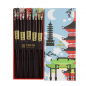 Preview: 5 pair Chopstick Set at g-HoReCa (picture 1 of 3)