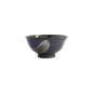 Preview: Rice Bowl Arahake Black/Brown, Stoneware, Ø 16 × 7.5 cm, 600 ml, Item No. 21428