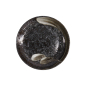 Preview: Pasta Plate Arahake Black/Brown, Stoneware, Ø 22 × 4 cm, 650 ml, Item No. 21436