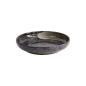 Preview: Pasta Plate Arahake Black/Brown, Stoneware, Ø 22 × 4 cm, 650 ml, Item No. 21436