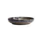 Preview: Pasta Plate Arahake Black/Brown, Stoneware, Ø 22 × 4 cm, 650 ml, Item No. 21436