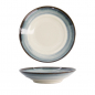 Preview: TDS, Deep Plate, Unkai, White/Blue, Ø 29 x 6 cm, Item No. 21469