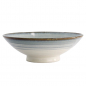 Preview: TDS, Bowl, Unkai, White/Blue, Ø 24 x 7.5 cm 1400 ml - Item No. 21474