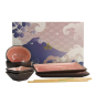 Preview: TDS, Glassy Rosa Geschenkset, 8-tlg., Art.-Nr. 21514