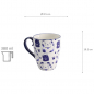 Preview: 8.5x10.2cm Kawaii Lucky Cat Mug W/Giftbox Blue Cat at g-HoReCa (picture 5 of 5)