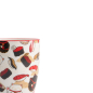 Preview: Mug Kawaii Lucky Cat Sushi Multicolour in Gift Box, Porcelain, Ø 8.5 × 10.2 cm, 380 ml, Item No. 21530