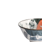 Preview: Rice Bowl Asakusa Sumo Red/Black, Porcelain, Ø 14.8 × 7 cm, 550 ml, Item No. 21557