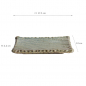 Preview: 17.5x13x2.2cm Großer Teller Wabi Uguisu bei g-HoReCa (Bild 6 von 6)