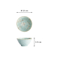 Preview: Reisschale Light Blue Sakura, Porzellan, Ø 13 × 6 cm, 350 ml, Art.-Nr. 21593