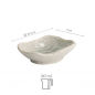 Preview: TDS, Soy Sauce Bowl, Kohan, White, 10.5 x 9 cm 60 ml, Item No. 21609