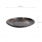 Preview: Arahake Bk/Br Round Plate at g-HoReCa (picture 5 of 5)