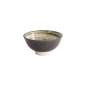 Preview: Bowl Asashio Black/White, Porcelain, Ø 16 × 7.5 cm, 600 ml, Item No. 21630