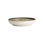 Preview: Pasta Plate Asashio Black/White, Porcelain, Ø 22 × 4 cm, Item No. 21638