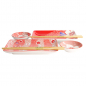 Preview: 4 w/Chopsticks Red Kawaii Flower Sushi Plate Giftset Set at g-HoReCa (picture 3 of 5)