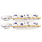 Preview: 4 w/Chopsticks Kawaii Blue Maneko Sushi Plate Giftset Set at g-HoReCa (picture 3 of 6)