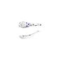 Preview: Tokyo Design Studio Soup Spoon Kawaii Maneko Blue, Porcelain, 13.8 cm