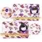 Preview: 4 w/Chopsticks Blue Kawaii Maiko Sushi Plate Giftset Set at g-HoReCa (picture 2 of 6)