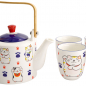 Preview: 1:4 0.8lt Kawaii Lucky Cat Tea Set at g-HoReCa (picture 4 of 8)