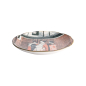 Preview: Plate Asakusa Geisha White/Red/Black, Porcelain, Ø 25 × 3 cm, Item No. 21788