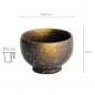 Preview: TDS, Edo Brown Tea cup, 8.5x5.8m 175ml, Item No. 21897