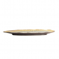 Preview: TDS, Rectangular Plate, Akane Leaf Shape, 33 x 13.5 x 2.5 cm, Item No. 21902