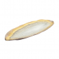 Preview: TDS, Rectangular Plate, Akane Leaf Shape, 33 x 13.5 x 2.5 cm, Item No. 21902