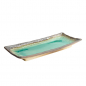 Preview: TDS, Rectangular Plate, Green, 29 x 12.8 x3.7 cm, Item No. 21905