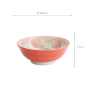 Preview: TDS, Ramen Bowl, Sakura, Pink, Ø 19.5x7.5cm, Item No. 21979