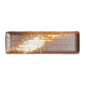 Preview: TDS, Large Plate, Brown/White, 33x10x2.5cm, Item No. 21990