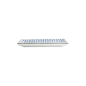 Preview: Sushi Plate Japan Flower Sakura White/Blue, Porcelain, 21 × 13.5 cm, Item No. 22005