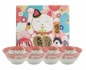 Preview: Kawaii Toya Bowls 4 Bowls Set at g-HoReCa (picture 1 of 4)