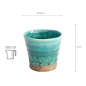 Preview: TDS, Cup, Green, Ø 9 x 9 cm, Item No. 22086