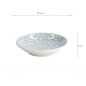 Preview: TDS, Soy Sauce Dish, Mixed Plates, Sakura Blue, Ø 9 x 2 cm, Item No. 22093