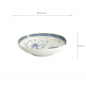 Preview: TDS, Mini Plate with Chopsticks Rest, Mixed Plates, Shrimp, Ø 9.4 x 2.3 cm, Item No. 22099