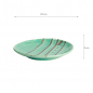 Preview: TDS, Round Plate, Yamasaku Turquoise, Ø 23 x 3 cm  - Item No. 22102