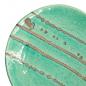 Preview: TDS, Round Plate, Yamasaku Turquoise, Ø 23 x 3 cm  - Item No. 22102